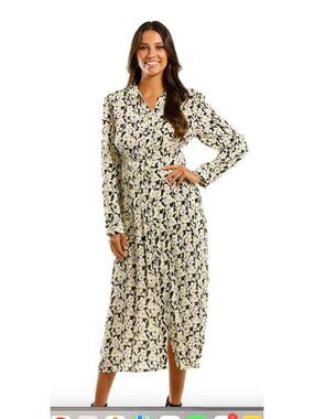 MINT VELVET Beth Print Shirt Dress Size 12 UK (US 8)